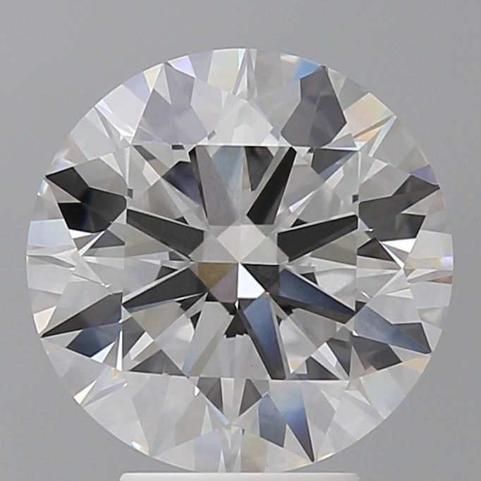 4.54 Carat Round Shaped, Ideal Cut, F Color, VS1 Clarity, IGI Certified Lab Grown Diamond