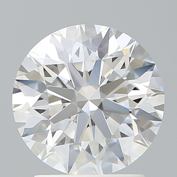 2.10 Carat Round Shaped, Ideal Cut, E Color, VVS2 Clarity, IGI Certified Lab Grown Diamond