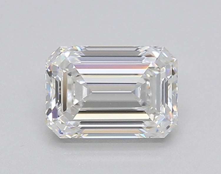 1.02 Carat Emerald Shaped, Ideal Cut, E Color, VVS1 Clarity, IGI Certified Lab Grown Diamond