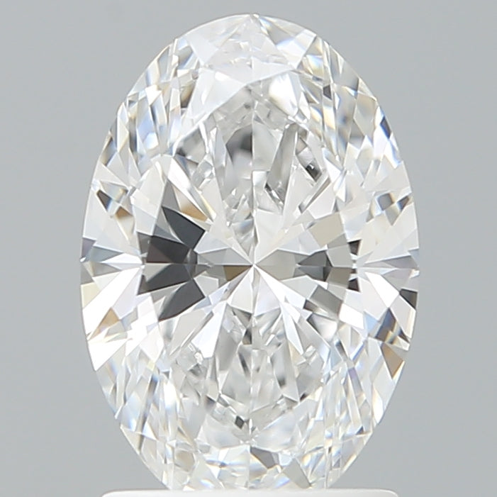 1.71 Carat Oval Shaped, Ideal Cut, D Color, VVS1 Clarity, IGI Certified Lab Grown Diamond