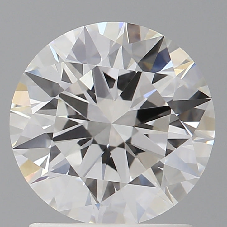 1.55 Carat Round Shaped, Ideal Cut, E Color, VVS2 Clarity, IGI Certified Lab Grown Diamond