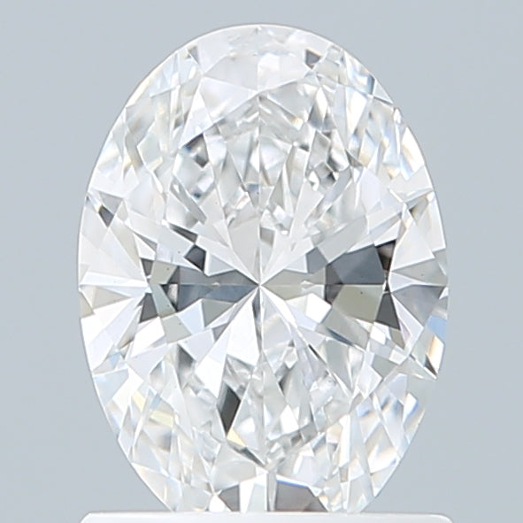 1.05 Carat Oval Shaped, Excellent Cut, E Color, VVS2 Clarity, IGI Certified Lab Grown Diamond