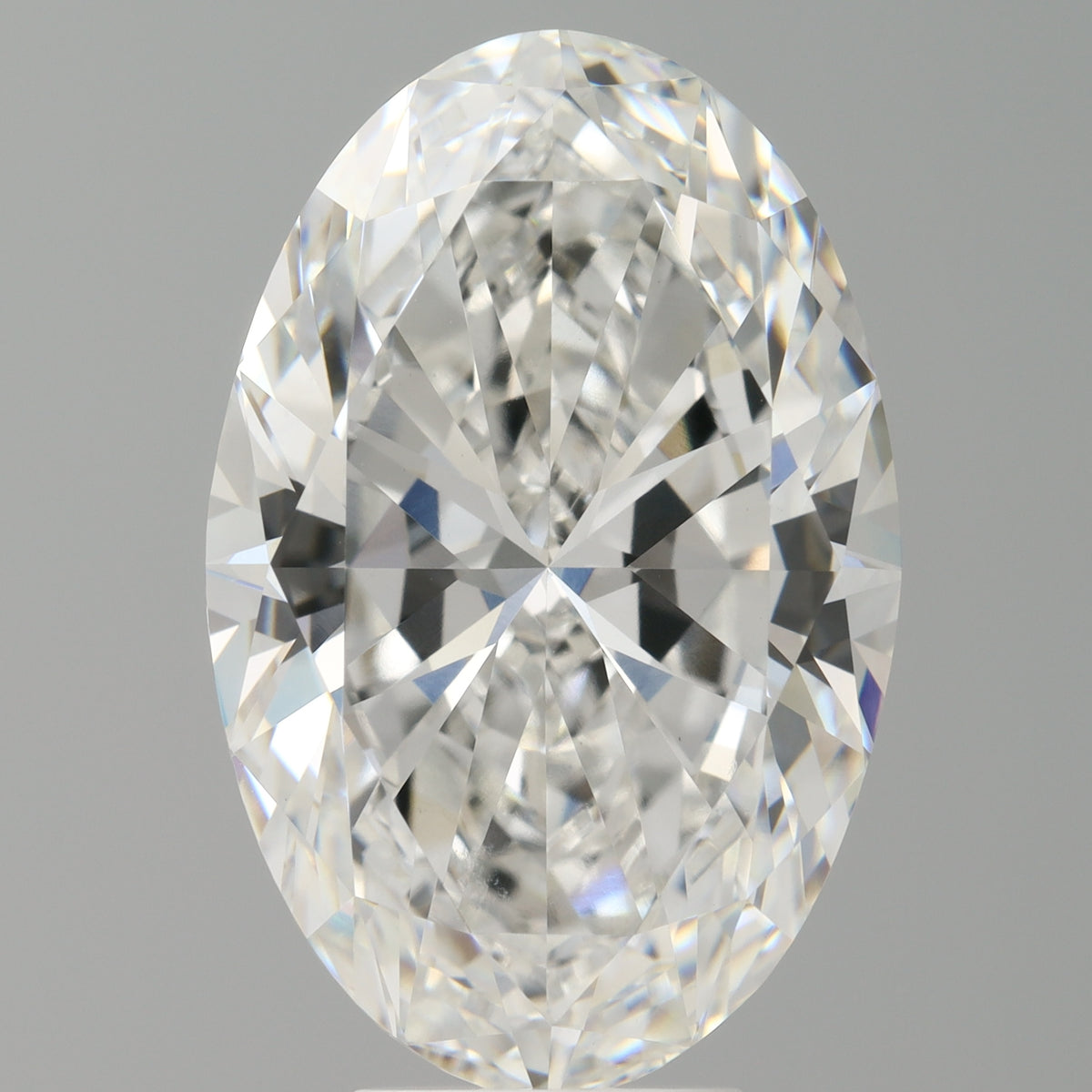 7.05 Carat Oval Shaped, Ideal Cut, E Color, VVS2 Clarity, IGI Certified Lab Grown Diamond