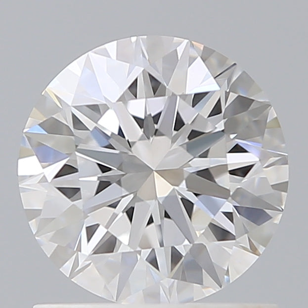 1.12 Carat Round Shaped, Ideal Cut, D Color, VVS2 Clarity, IGI Certified Lab Grown Diamond