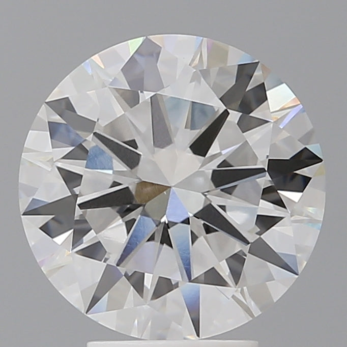 4.58 Carat Round Shaped, Excellent Cut, E Color, VVS2 Clarity, IGI Certified Lab Grown Diamond