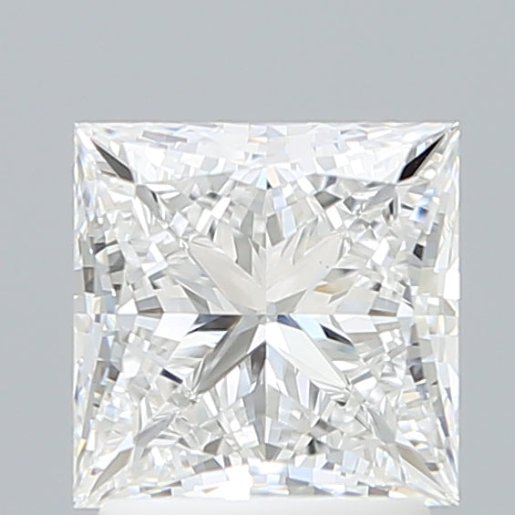 2.02 Carat Princess Shaped, Excellent Cut, E Color, VVS2 Clarity, IGI Certified Lab Grown Diamond