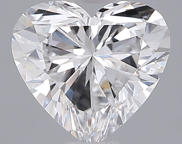 1.02 Carat Heart Shaped, Excellent Cut, D Color, VVS2 Clarity, IGI Certified Lab Grown Diamond