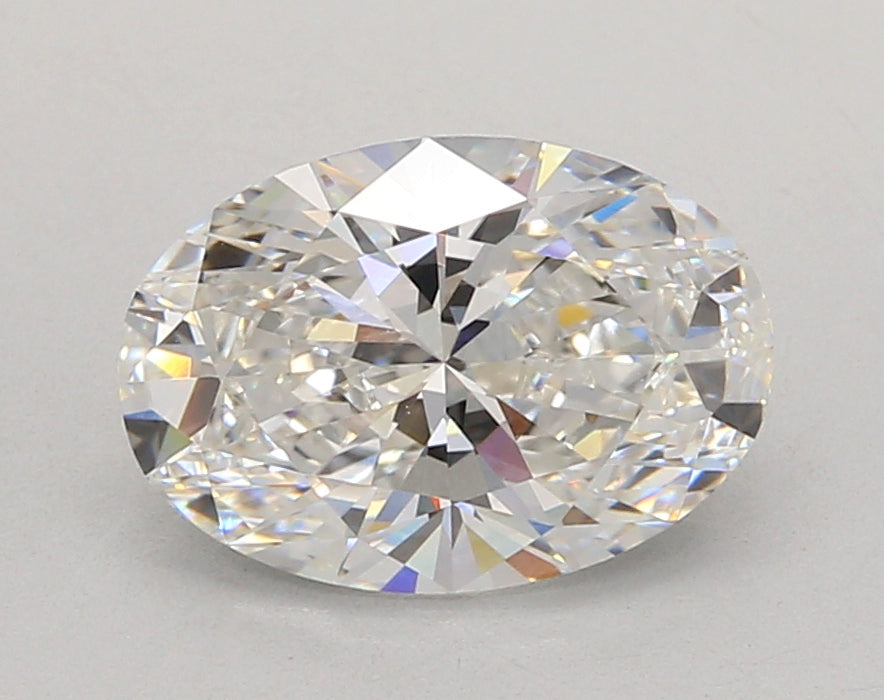 2.53 Carat Oval Shaped, Ideal Cut, E Color, VVS2 Clarity, IGI Certified Lab Grown Diamond