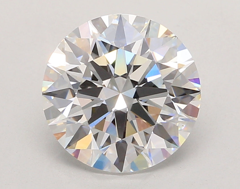 3.04 Carat Round Shaped, Ideal Cut, E Color, VVS1 Clarity, IGI Certified Lab Grown Diamond