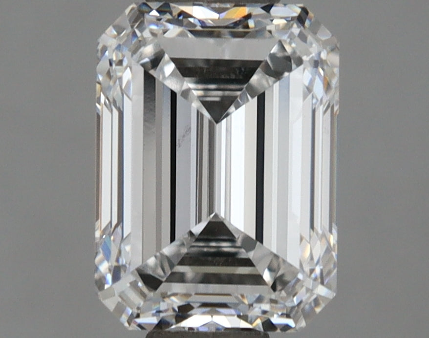 1.51 Carat Emerald Shaped, Excellent Cut, D Color, VVS1 Clarity, IGI Certified Lab Grown Diamond
