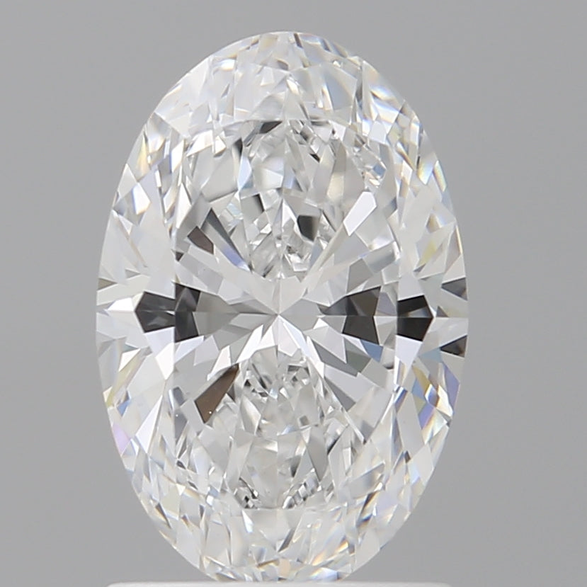 1.57 Carat Oval Shaped, Ideal Cut, E Color, VVS2 Clarity, IGI Certified Lab Grown Diamond