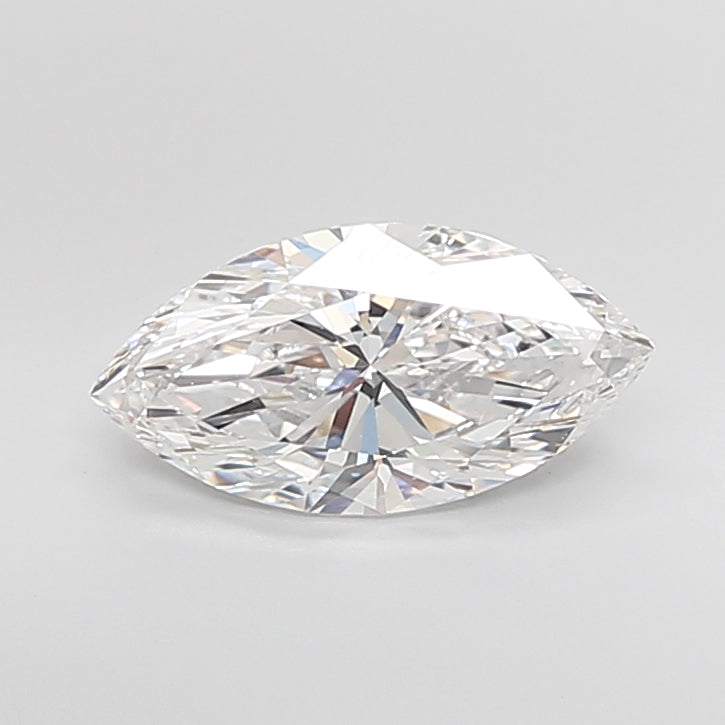 3.75 Carat Marquise Shaped, Excellent Cut, E Color, VVS2 Clarity, IGI Certified Lab Grown Diamond