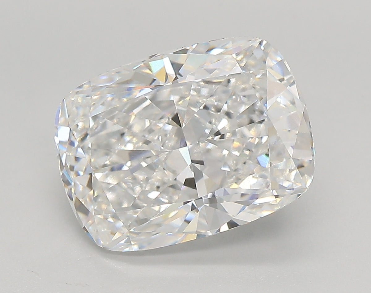 4.39 Carat Cushion Shaped, Very Good Cut, D Color, VVS1 Clarity, IGI Certified Lab Grown Diamond