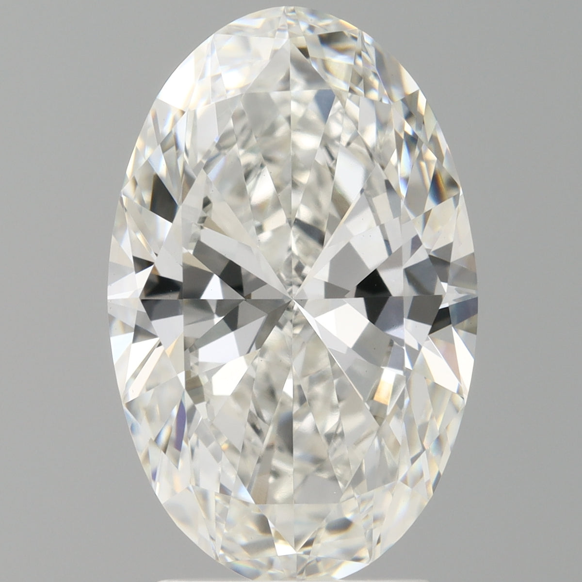 3.03 Carat Oval Shaped, Ideal Cut, F Color, VVS2 Clarity, IGI Certified Lab Grown Diamond