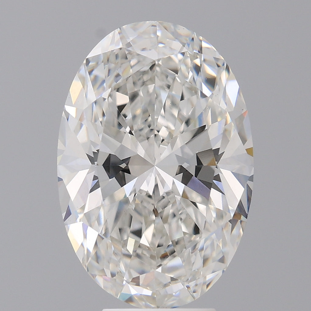 6.52 Carat Oval Shaped, Ideal Cut, F Color, VS1 Clarity, IGI Certified Lab Grown Diamond
