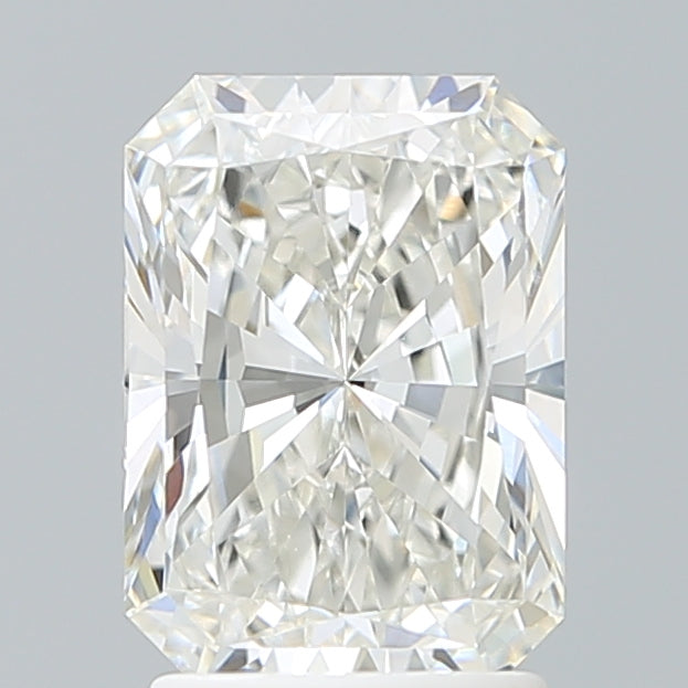 2.20 Carat Radiant Shaped, Ideal Cut, F Color, VVS2 Clarity, IGI Certified Lab Grown Diamond