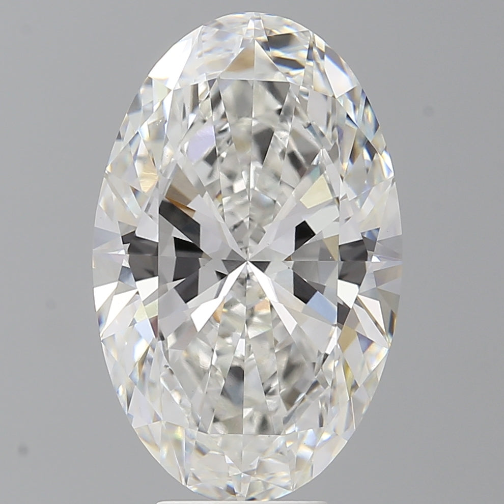7.53 Carat Oval Shaped, Ideal Cut, F Color, VVS2 Clarity, IGI Certified Lab Grown Diamond