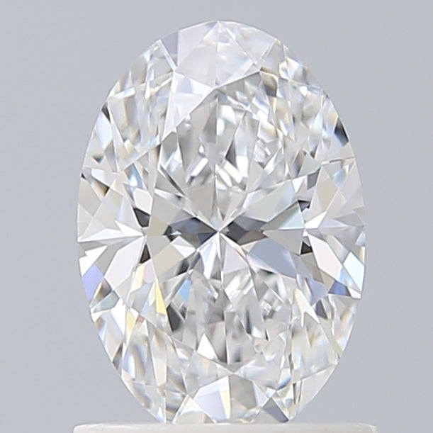 1.05 Carat Oval Shaped, Excellent Cut, D Color, VVS2 Clarity, IGI Certified Lab Grown Diamond