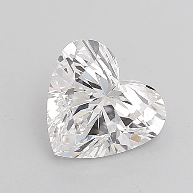1.05 Carat Heart Shaped, Ideal Cut, D Color, VVS2 Clarity, IGI Certified Lab Grown Diamond