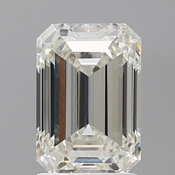 2.07 Carat Emerald Shaped, Ideal Cut, G Color, VVS2 Clarity, IGI Certified Lab Grown Diamond