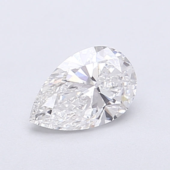 0.49 Carat Pear Shaped, Very Good Cut, E Color, VS1 Clarity, IGI Certified Lab Grown Diamond