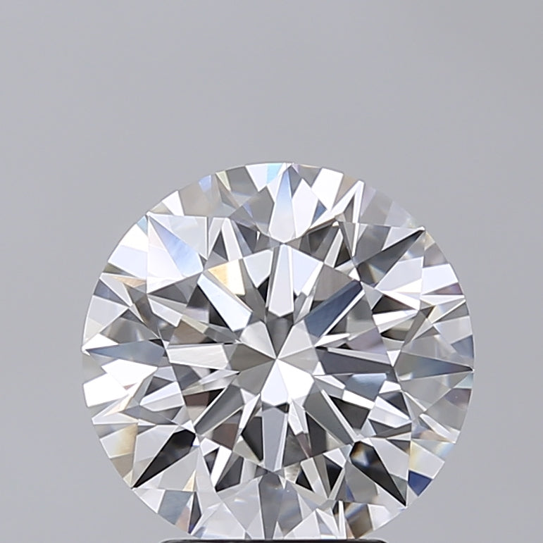 3.62 Carat Round Shaped, Ideal Cut, E Color, VVS2 Clarity, IGI Certified Lab Grown Diamond