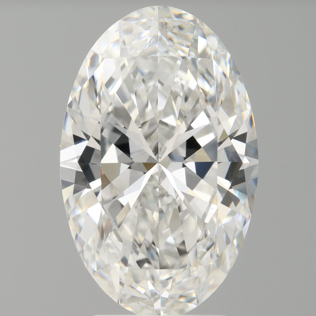 4.00 Carat Oval Shaped, Ideal Cut, E Color, VVS2 Clarity, IGI Certified Lab Grown Diamond