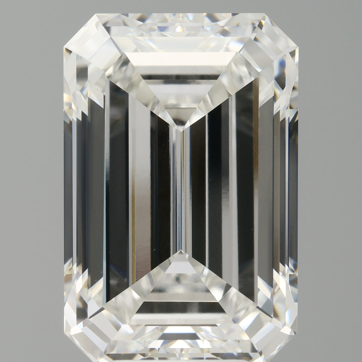 8.04 Carat Emerald Shaped, Ideal Cut, F Color, VVS2 Clarity, IGI Certified Lab Grown Diamond
