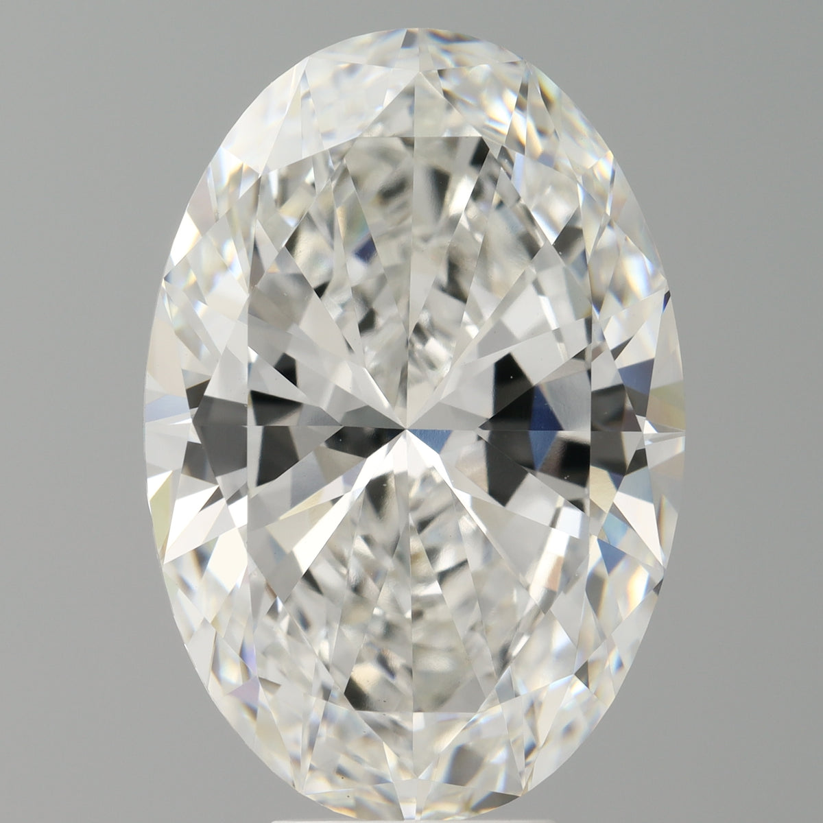 8.03 Carat Oval Shaped, Excellent Cut, F Color, VVS2 Clarity, IGI Certified Lab Grown Diamond