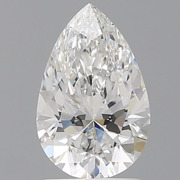 1.59 Carat Pear Shaped, Ideal Cut, E Color, VVS1 Clarity, IGI Certified Lab Grown Diamond