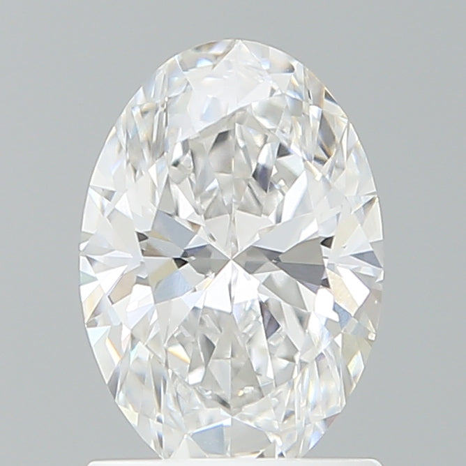 1.30 Carat Oval Shaped, Ideal Cut, D Color, VVS1 Clarity, IGI Certified Lab Grown Diamond