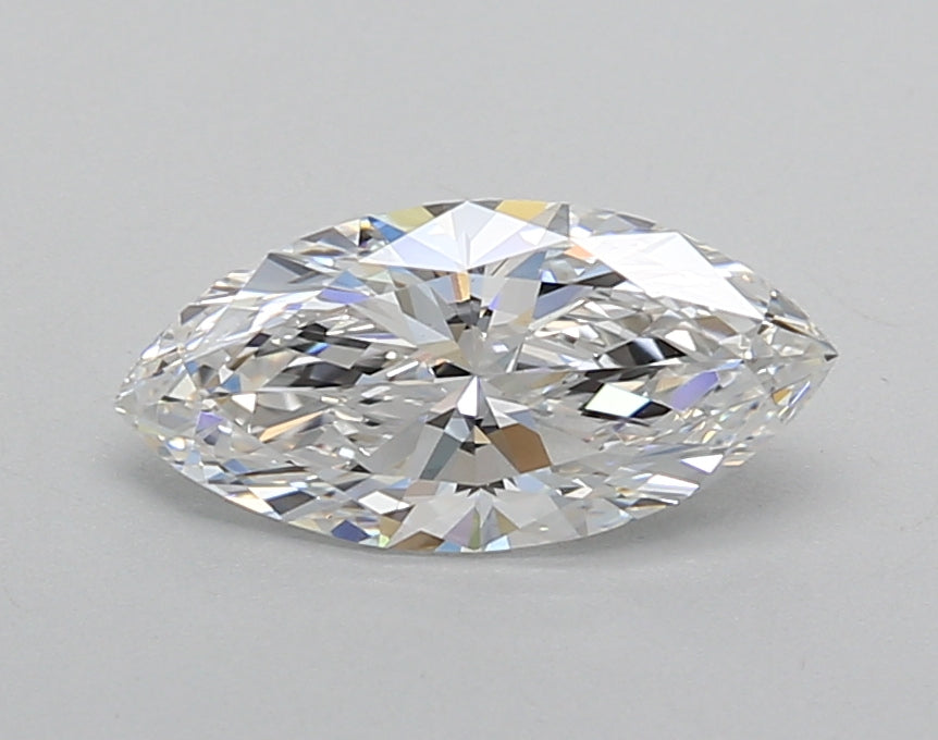 1.01 Carat Marquise Shaped, Excellent Cut, E Color, VVS2 Clarity, IGI Certified Lab Grown Diamond