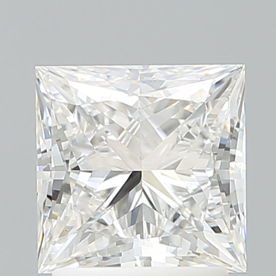 2.09 Carat Princess Shaped, Ideal Cut, D Color, VS1 Clarity, IGI Certified Lab Grown Diamond