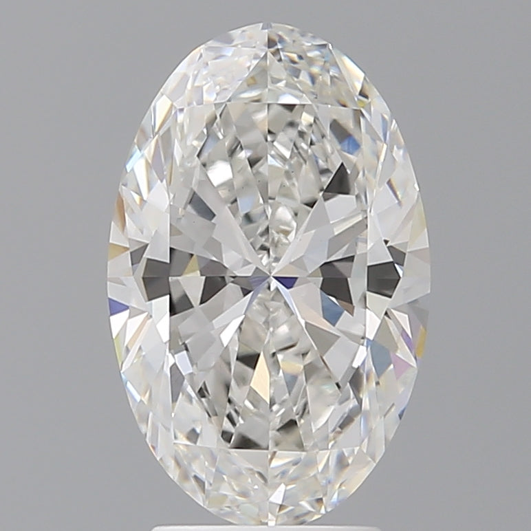 3.58 Carat Oval Shaped, Ideal Cut, F Color, VS1 Clarity, IGI Certified Lab Grown Diamond