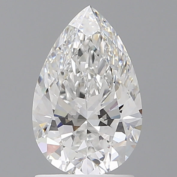 1.58 Carat Pear Shaped, Ideal Cut, D Color, VVS2 Clarity, IGI Certified Lab Grown Diamond