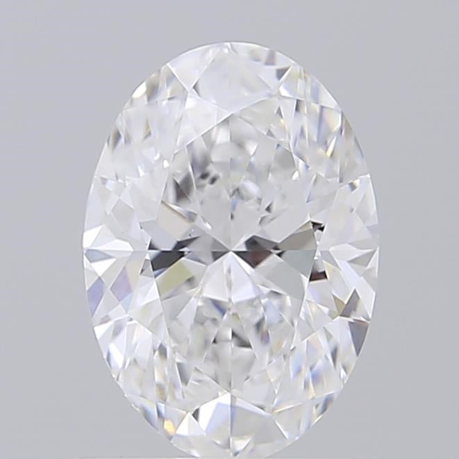 1.10 Carat Oval Shaped, Ideal Cut, D Color, VVS2 Clarity, IGI Certified Lab Grown Diamond