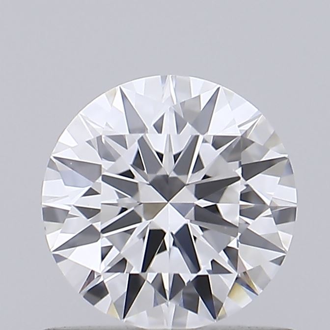 0.71 Carat Round Shaped, Ideal Cut, D Color, VVS2 Clarity, IGI Certified Lab Grown Diamond