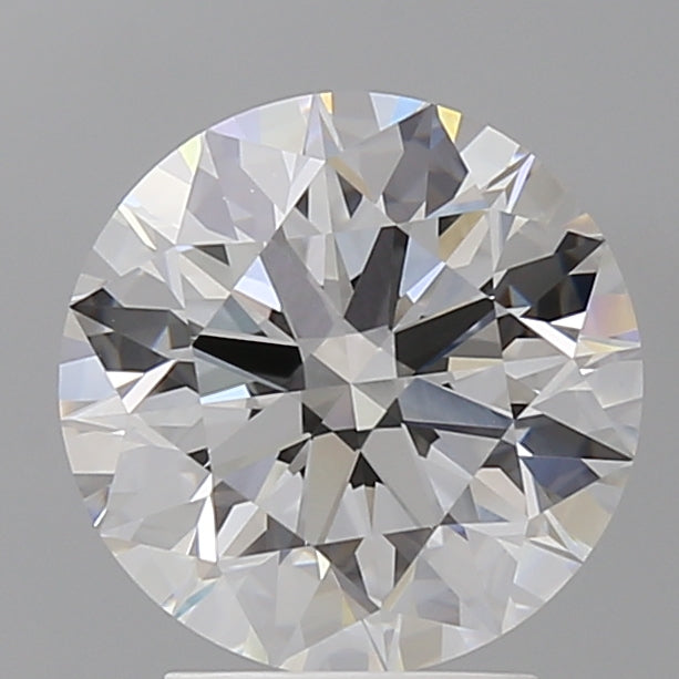 3.09 Carat Round Shaped, Ideal Cut, E Color, VVS2 Clarity, IGI Certified Lab Grown Diamond