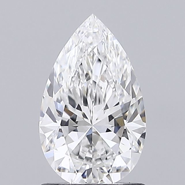 1.09 Carat Pear Shaped, Ideal Cut, E Color, VVS1 Clarity, IGI Certified Lab Grown Diamond
