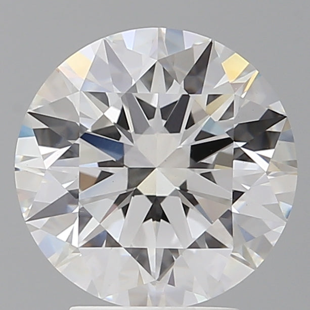 3.58 Carat Round Shaped, Ideal Cut, E Color, VVS2 Clarity, IGI Certified Lab Grown Diamond