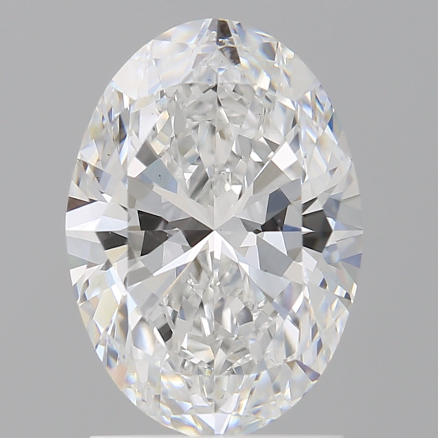 2.00 Carat Oval Shaped, Ideal Cut, D Color, VS1 Clarity, IGI Certified Lab Grown Diamond
