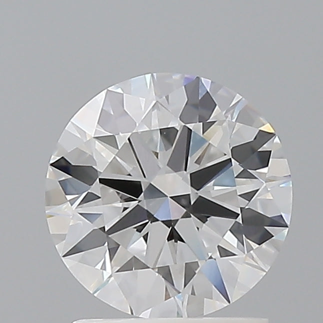 1.57 Carat Round Shaped, Ideal Cut, D Color, VVS2 Clarity, IGI Certified Lab Grown Diamond
