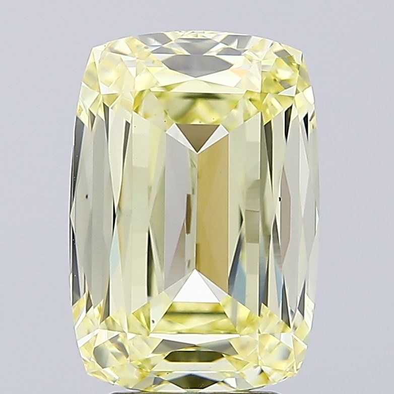 5.10 Carat Cushion Shaped, Ideal Cut, VVS2 Clarity, IGI Certified Lab Grown Diamond