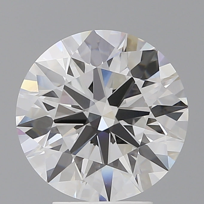 4.04 Carat Round Shaped, Ideal Cut, E Color, VVS2 Clarity, IGI Certified Lab Grown Diamond