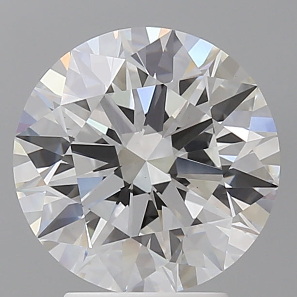 3.51 Carat Round Shaped, Ideal Cut, E Color, VVS2 Clarity, IGI Certified Lab Grown Diamond