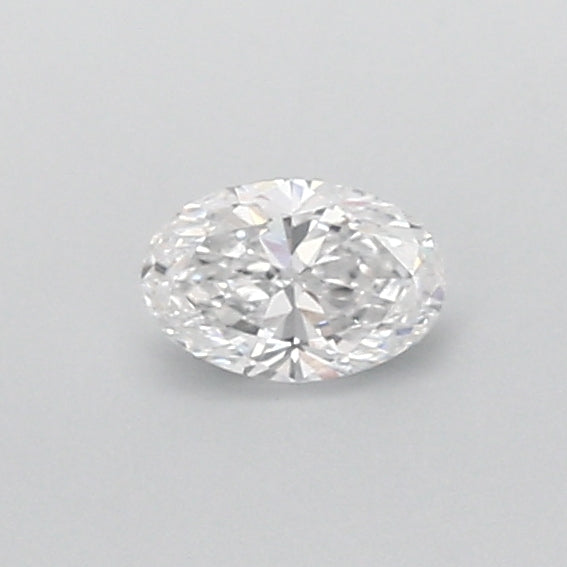 0.44 Carat Oval Shaped, Very Good Cut, D Color, VVS2 Clarity, IGI Certified Lab Grown Diamond