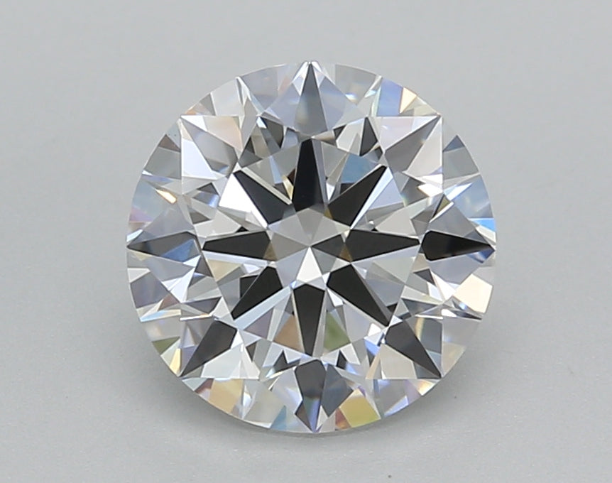 2.02 Carat Round Shaped, Ideal Cut, E Color, VVS2 Clarity, IGI Certified Lab Grown Diamond