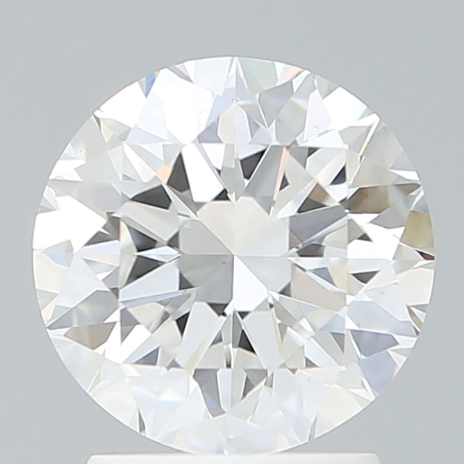 2.18 Carat Round Shaped, Excellent Cut, E Color, VS1 Clarity, IGI Certified Lab Grown Diamond