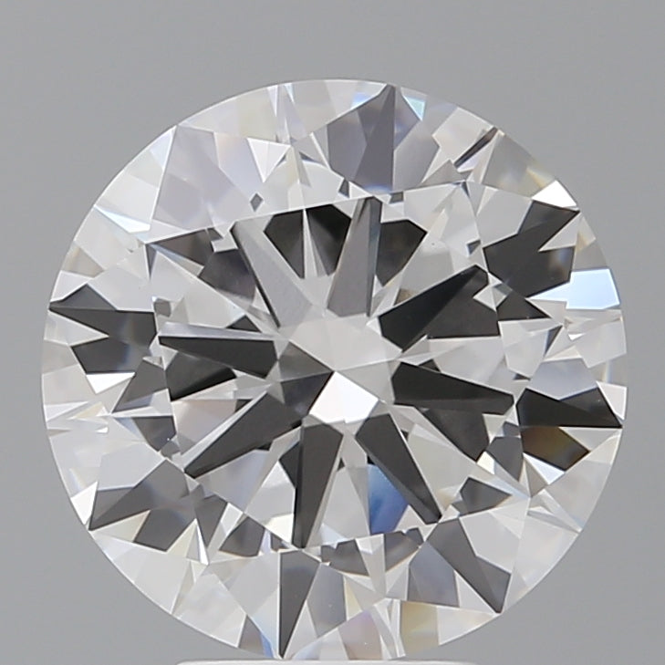 5.52 Carat Round Shaped, Excellent Cut, E Color, VVS2 Clarity, IGI Certified Lab Grown Diamond