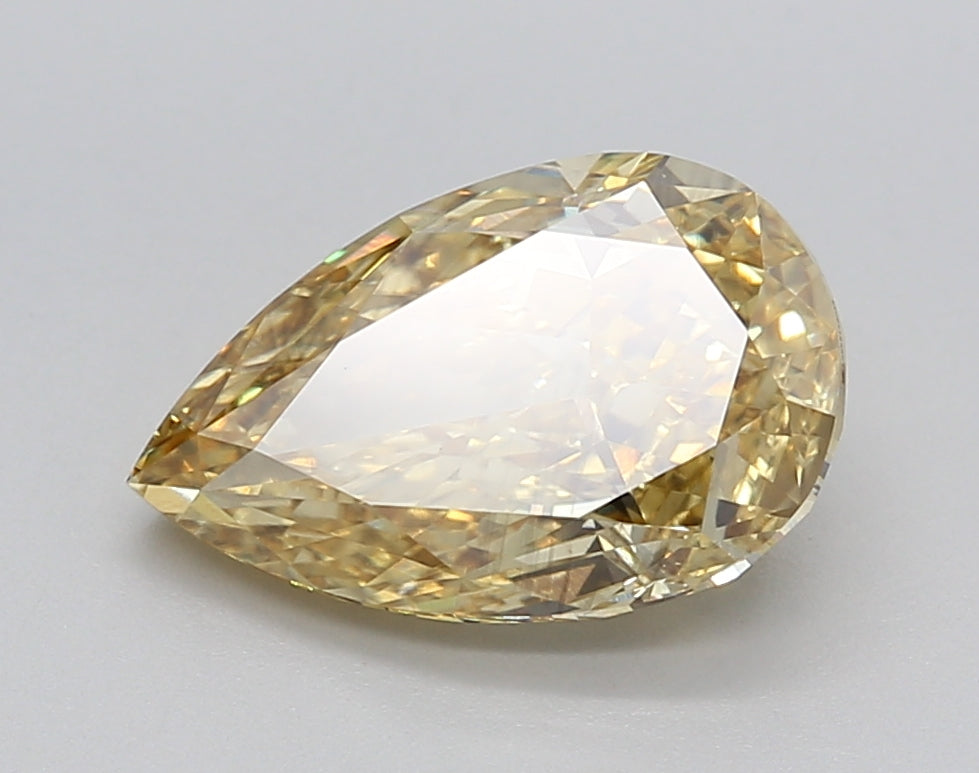 2.58 Carat Pear Shaped, VS2 Clarity, IGI Certified Lab Grown Diamond